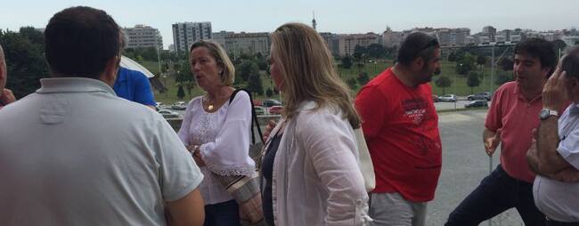 Visita del PP a Eirís.