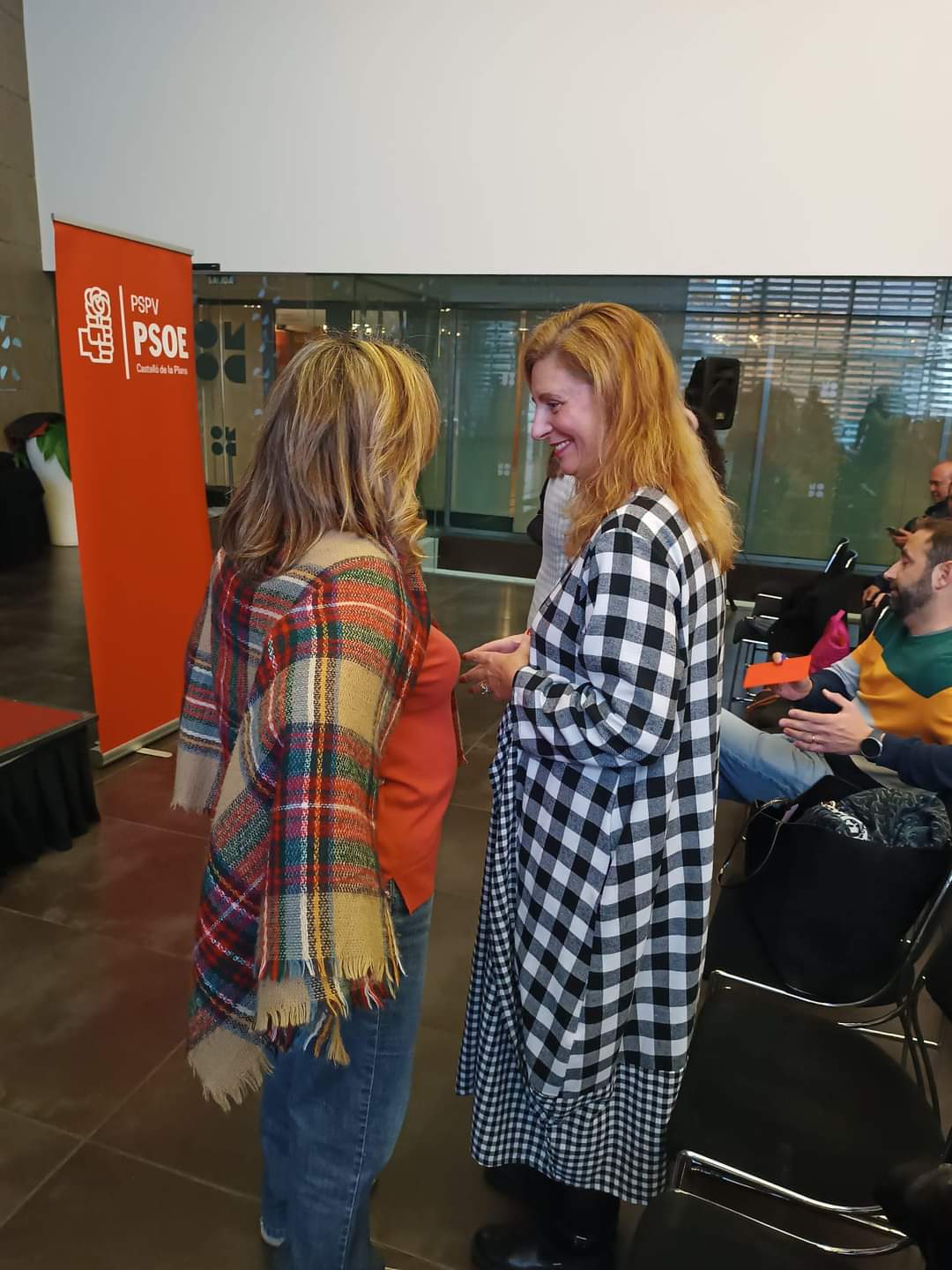 Amparo Marco en la asamblea del PSPV en Castelló