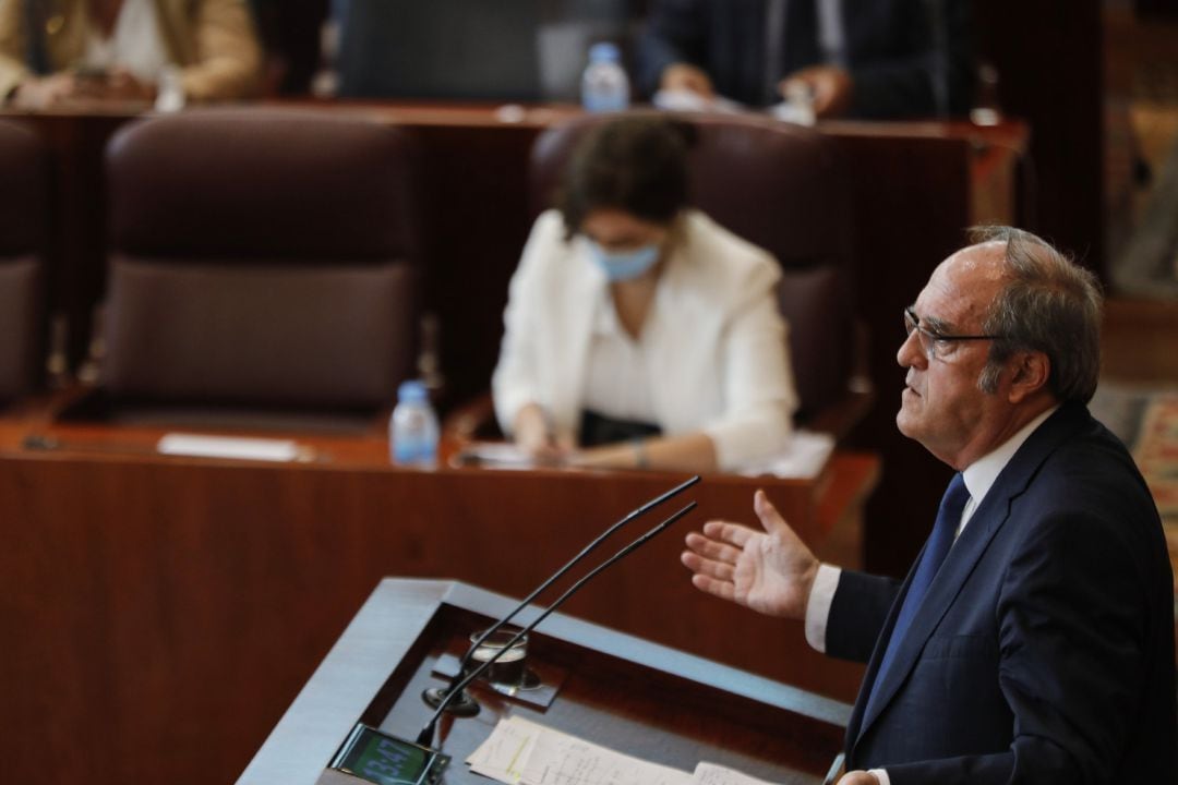 El portavoz del PSOE en la Asamblea de Madrid, Ángel Gabilondo