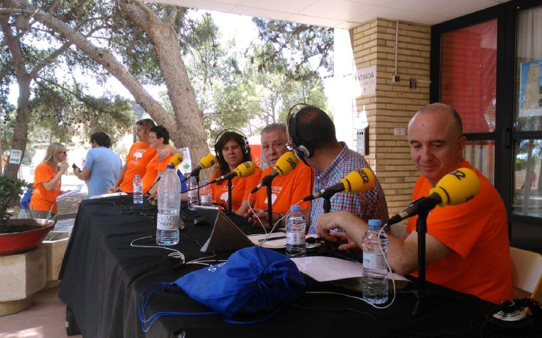 Emisión de Hoy por Hoy Zaragoza desde la Fiesta del Solsticio de Atades 