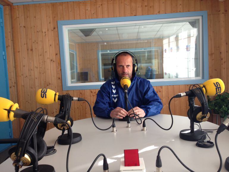 Fran Alcoy, entrenador del CF Talavera