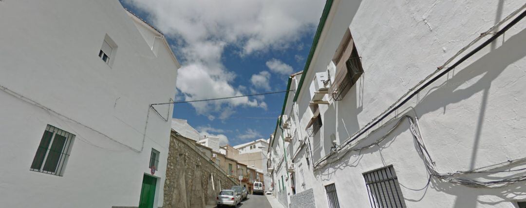 Calle Lérida en Jaén capital.