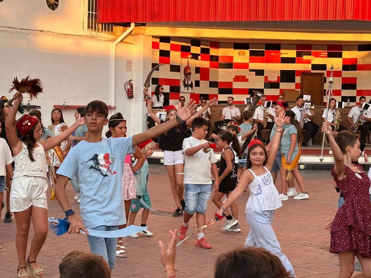 Momento del acto en la tarde del martes