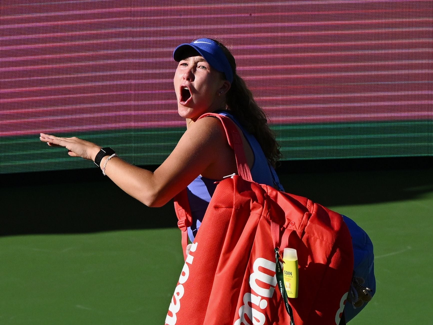 Mirra Andreeva, tras caer derrotada en Indian Wells