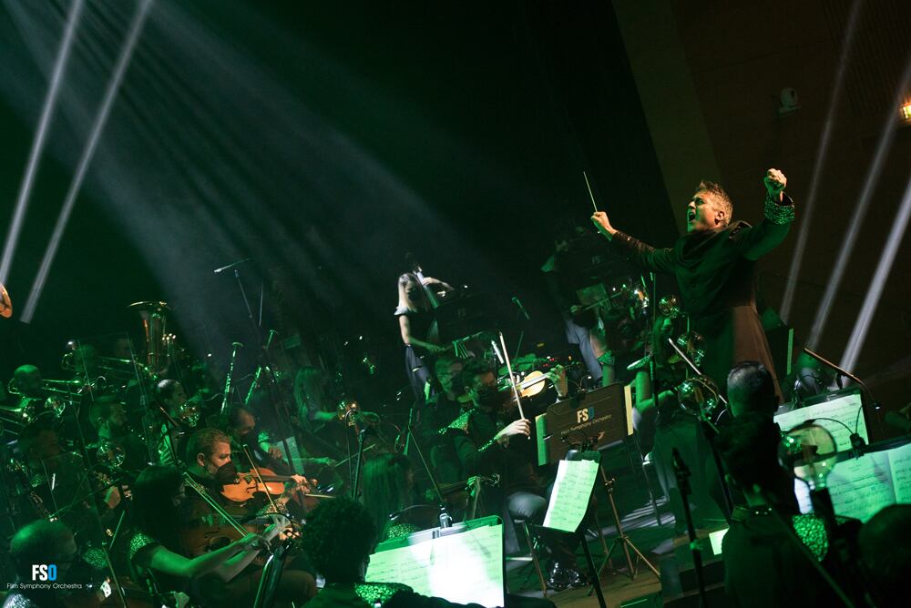 Imagen de la Film Symphony Orchestra en un concierto