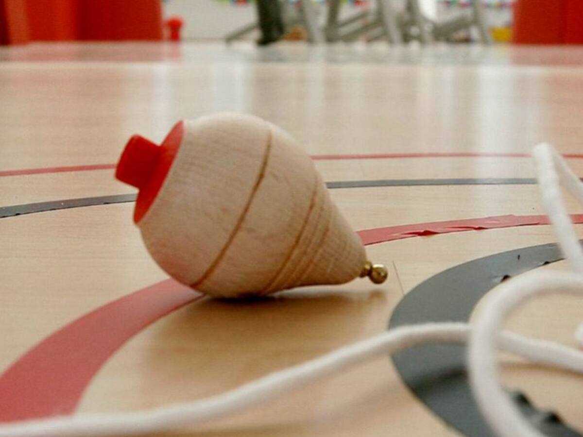 El trompo, el rey de estas navidades