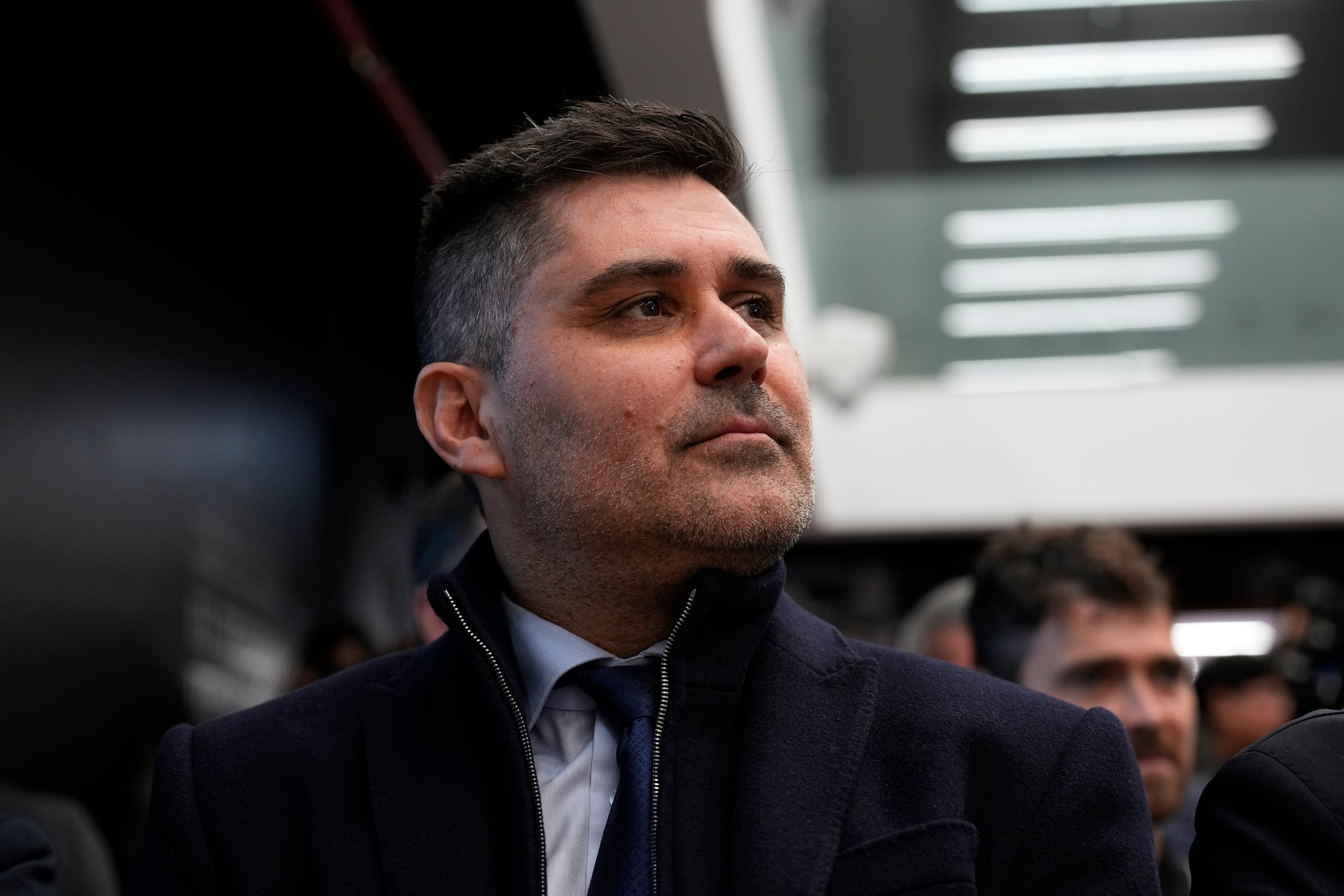 David Aganzo, durante un acto en 2025