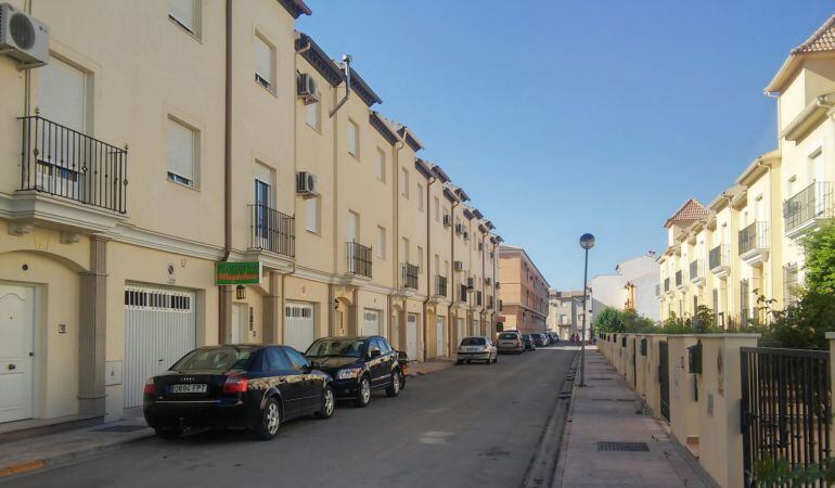 Calle &#039;Asociación Guardabosques de Jódar&#039; en el &#039;Barrio de las Palmeras&#039;