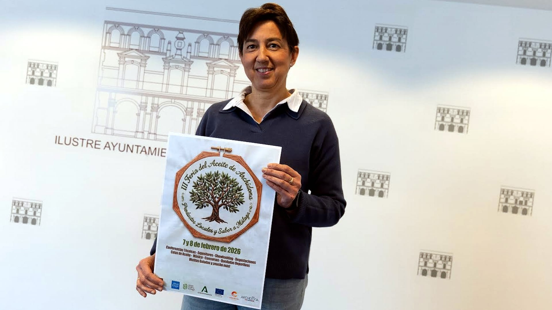 Presentación del cartel de la Feria del Aceite de Archidona