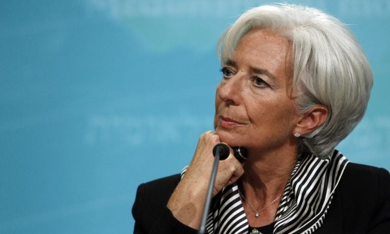 La directora gerente del FMI, Christine Lagarde.