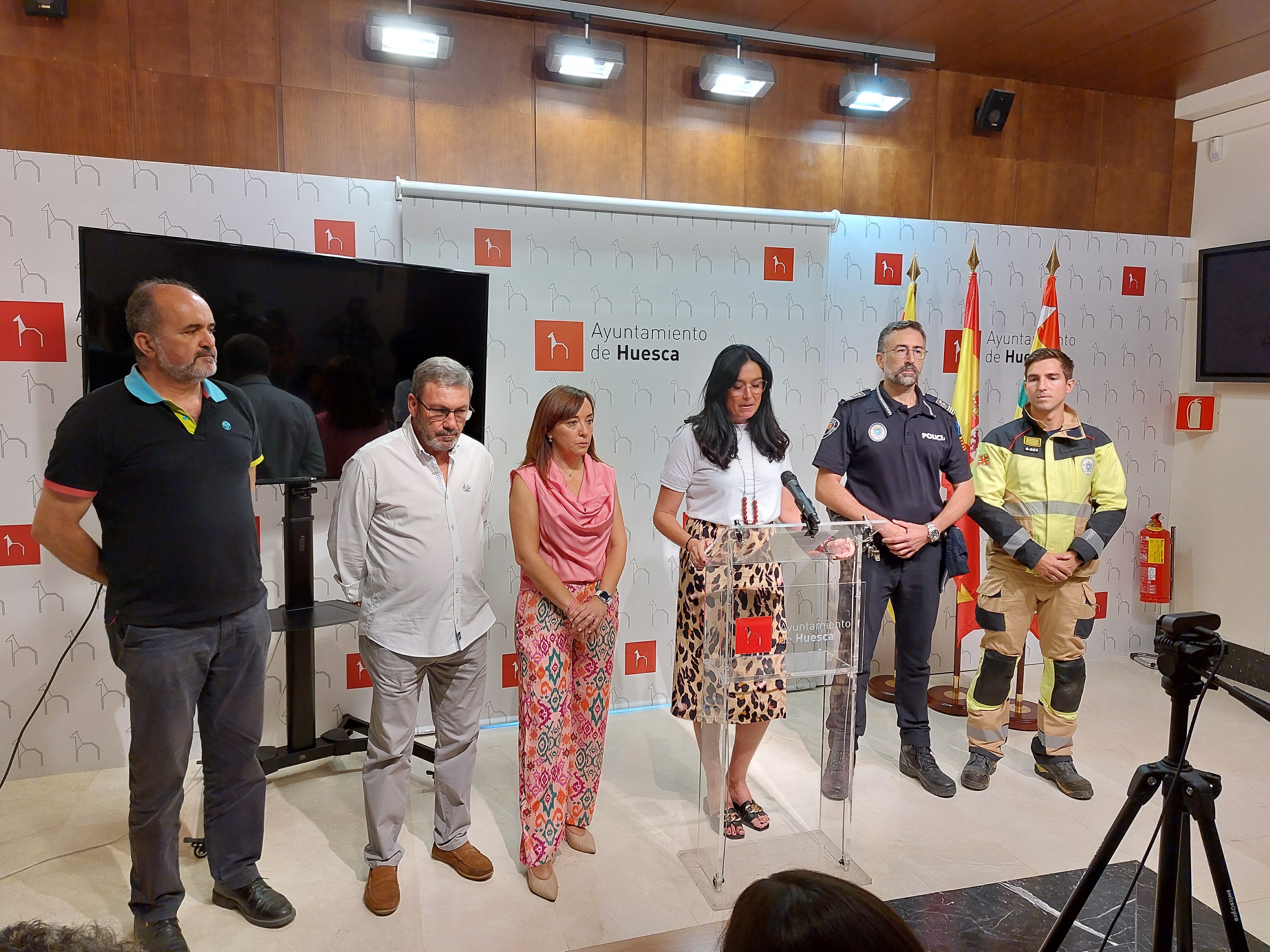 El Ayuntamiento de Huesca ha realizado una valoración de los destrozos provocados por la tormenta