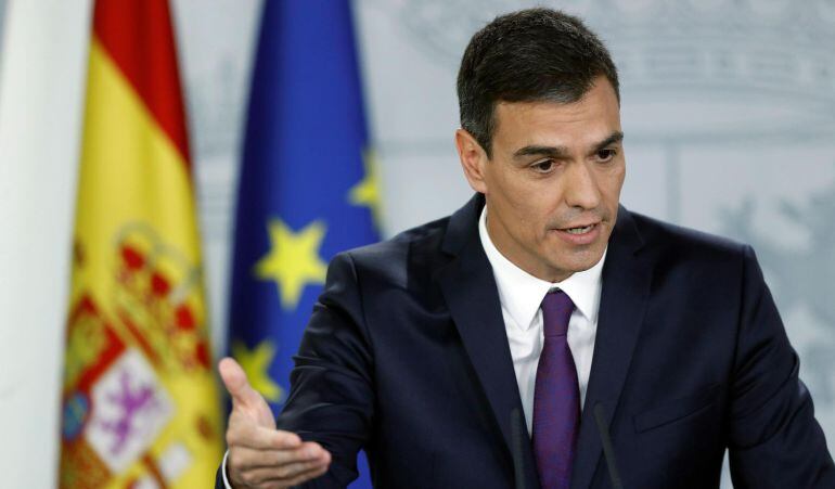 El presidente del gobierno, Pedro Sánchez, ha explicado los acuerdos adoptados en Consejo de Ministros