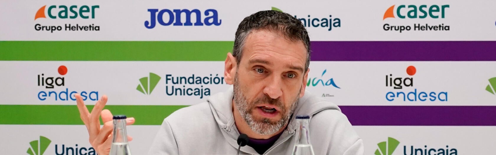 El técnico del Unicaja Ibon Navarro