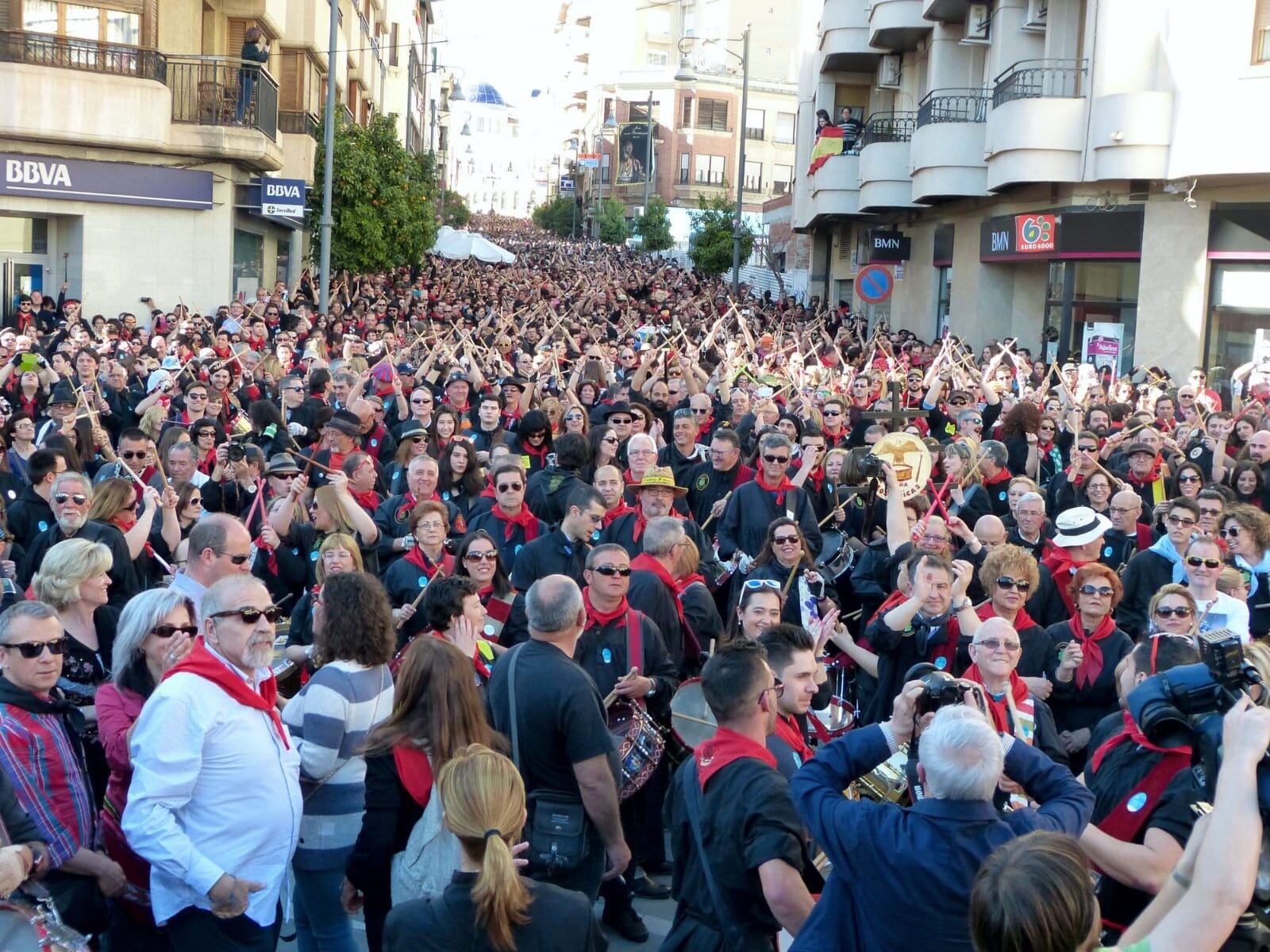 Tamboradas en Hellín