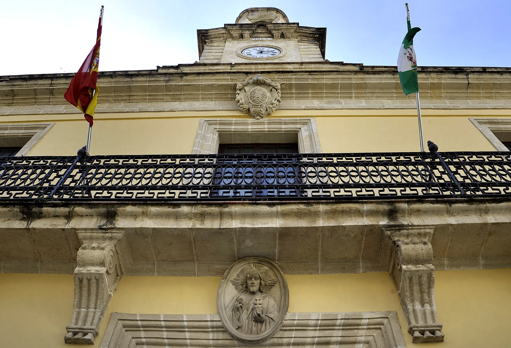 Fachada del Ayuntamiento de Jerez