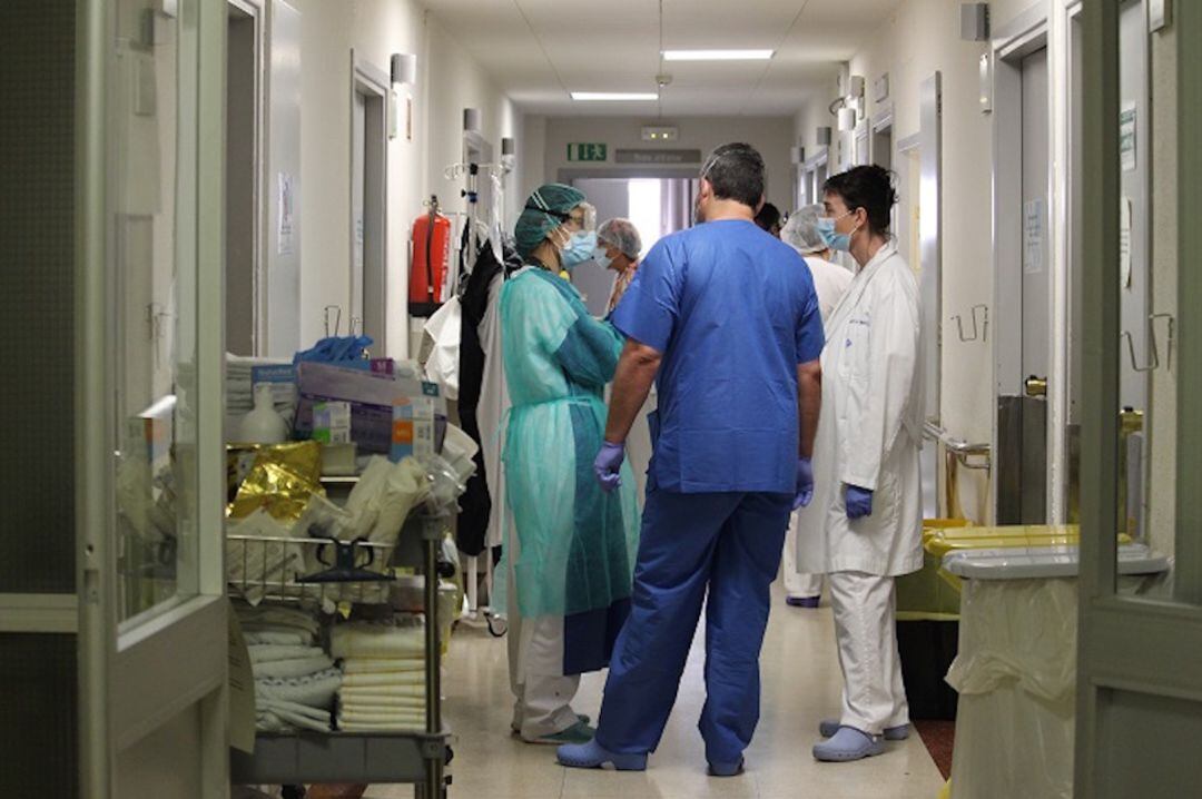 Professionals de l'hospital Trueta de Girona