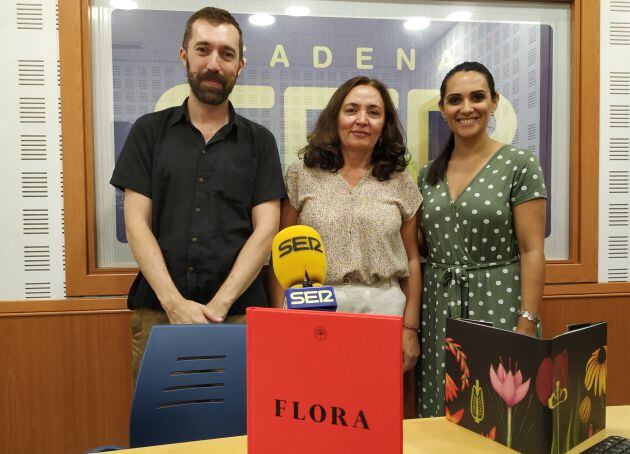 Emilio Ruiz Mateo, Chelo Lozano y Carmen González.