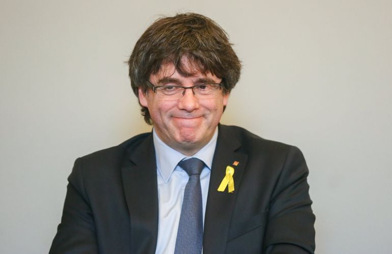 El expresidente de la Generalitat de Cataluña, Carles Puigdemont