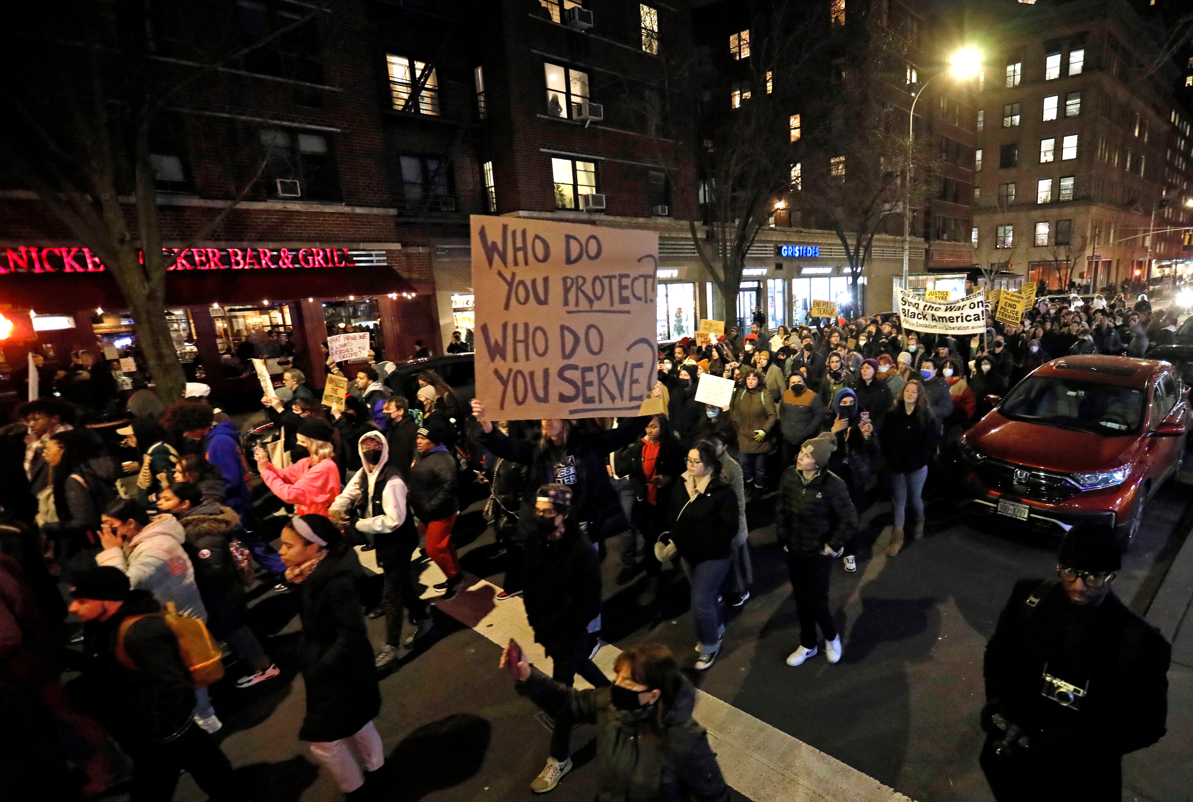 Protestas en Estados Unidos por la muerte de Tyre Nichols a manos de la Policía.