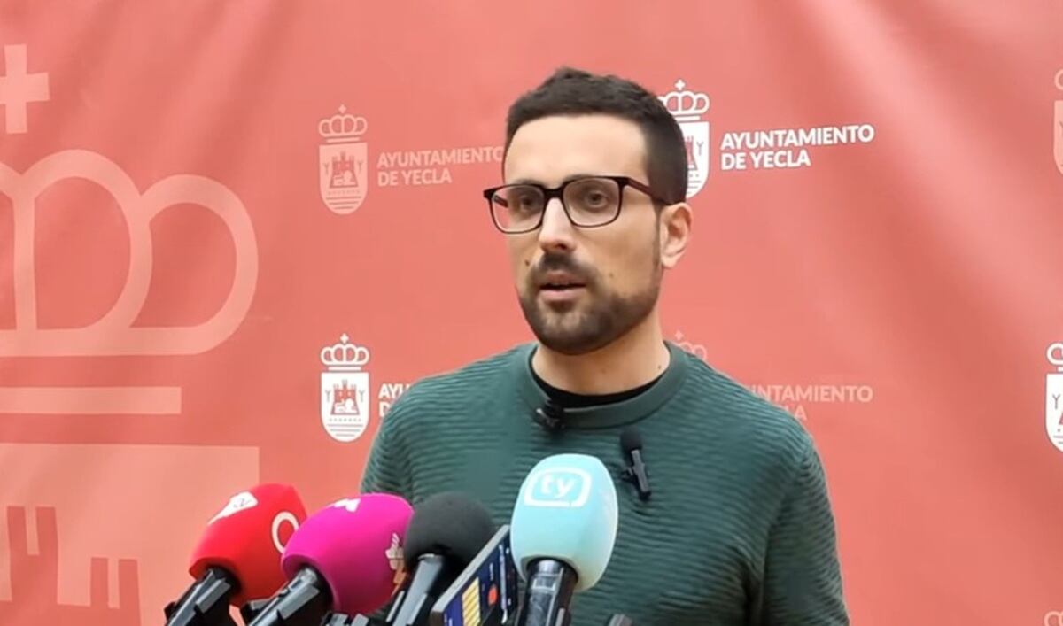 Alberto Martínez, portavoz de IU- Verdes Yecla