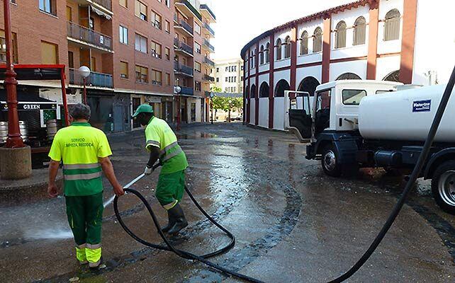 Limpieza en San Juan