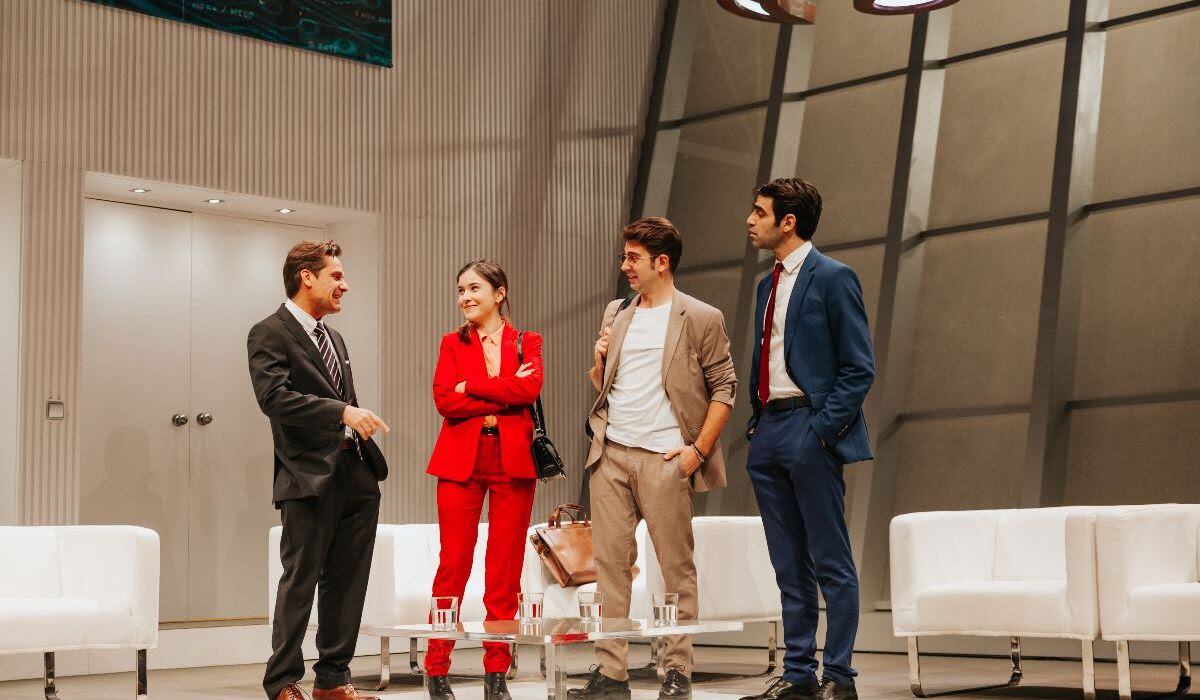 Enric Cambray, Marc Rodríguez, Mar Ulldemolins i David Verdaguer són els protagonistes d'‘El mètode Grönholm’