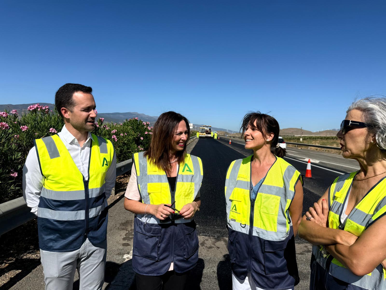 La Junta renovará antes de final de año 22 kilómetros de carreteras del interior de Málaga