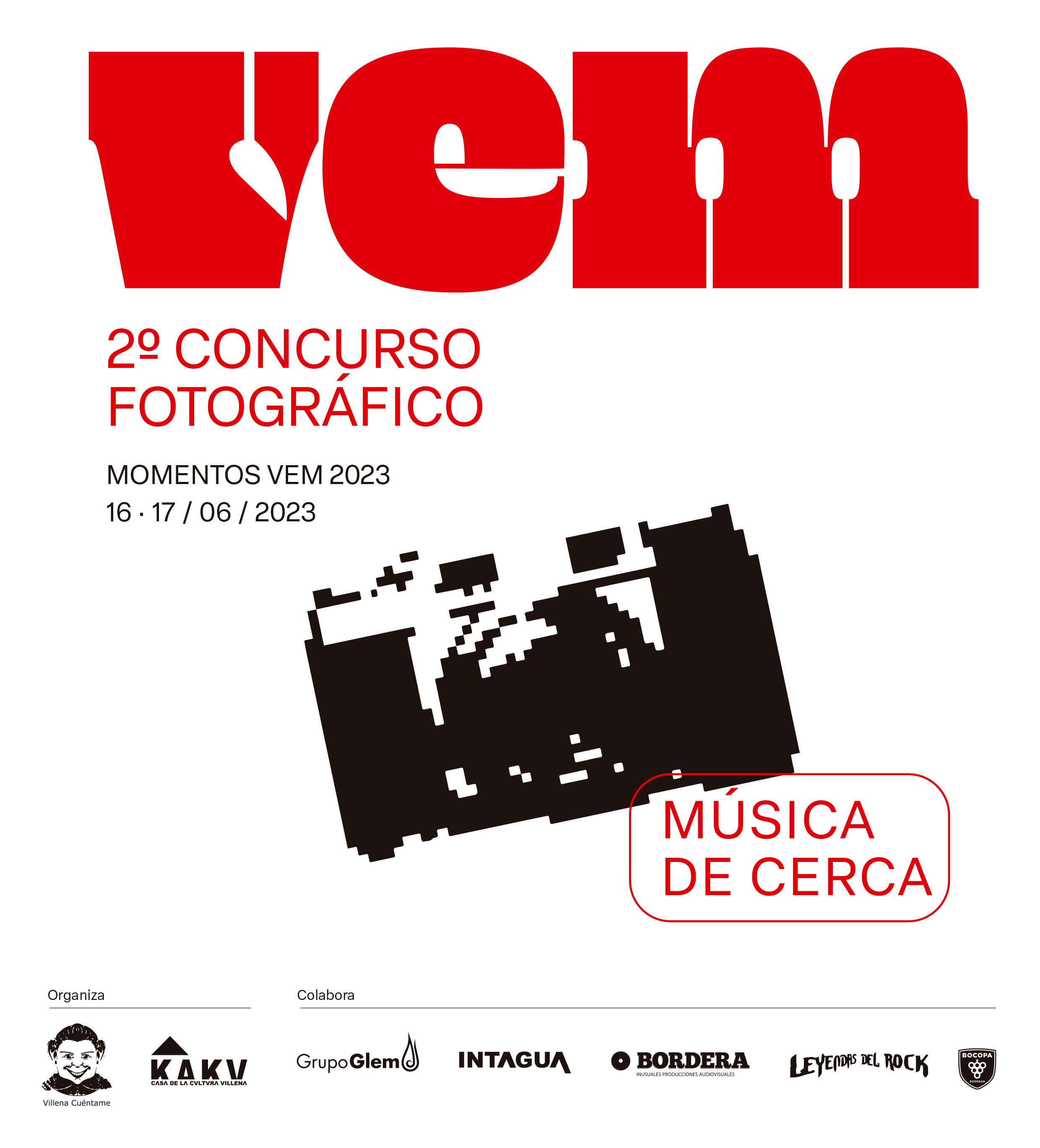 Cartel del concurso fotográfico del VEM