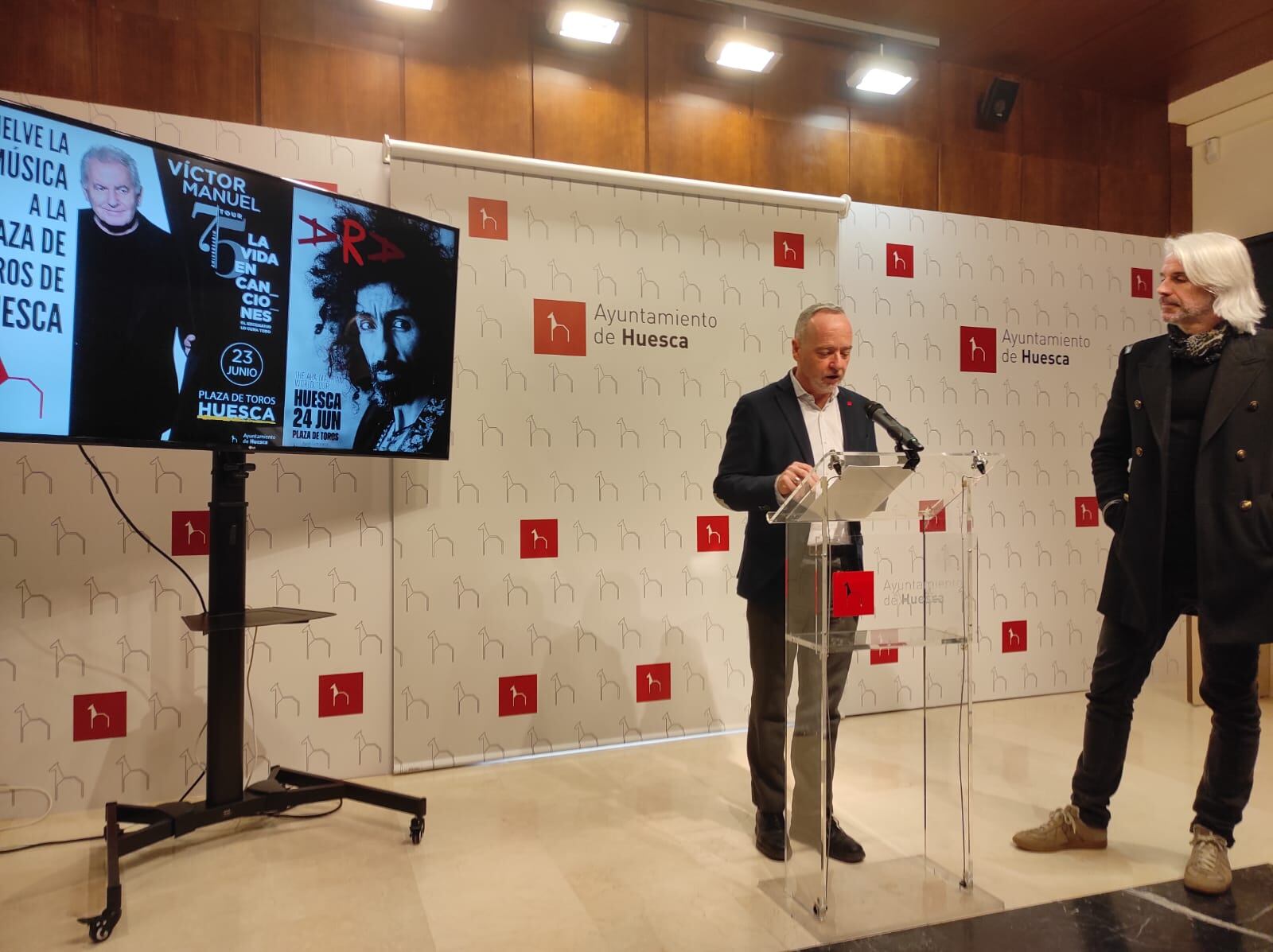 Ramón Lasaosa y Jorge Puyuelo explican los conciertos