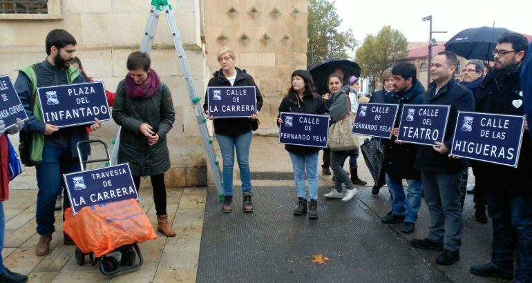 Ahora Guadalajara exige el cambio de las calles franquistas