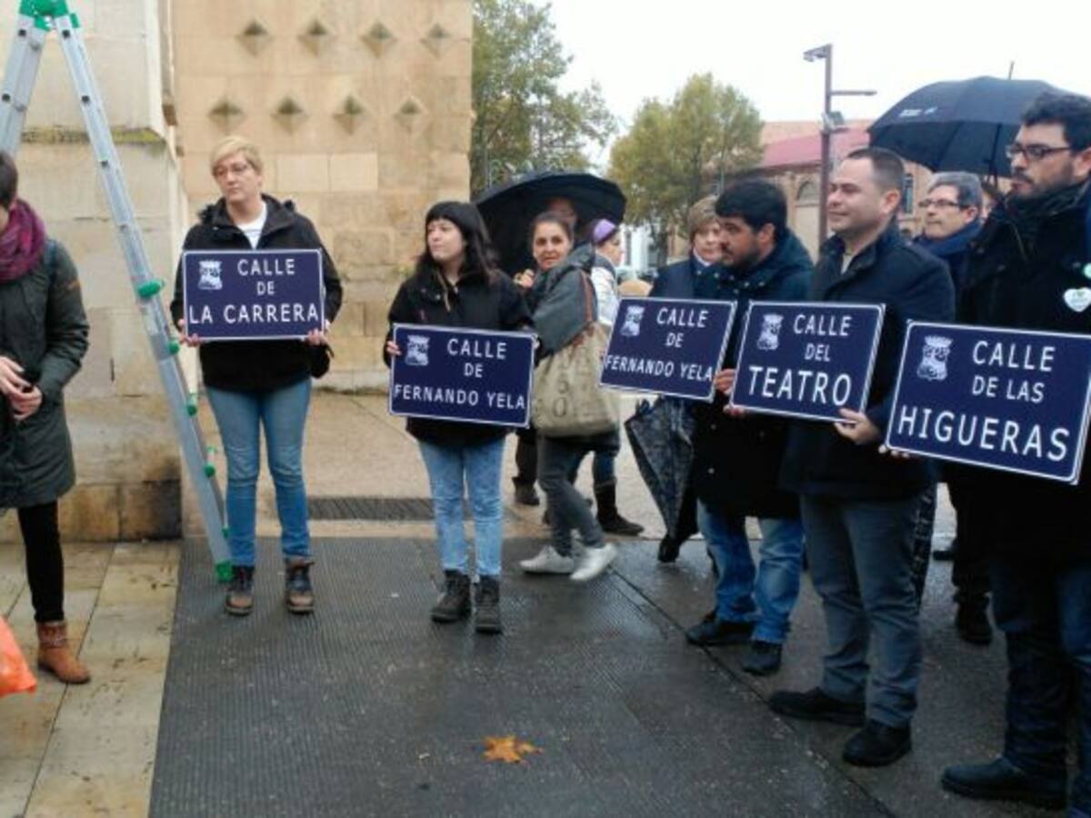 'Ahora Guadalajara' exige el cambio de los nombres franquistas de las calles