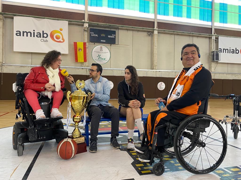 Entrevista en SER Deportivos Albacete con los protagonistas del éxito europeo del BSR Amiab Albacete