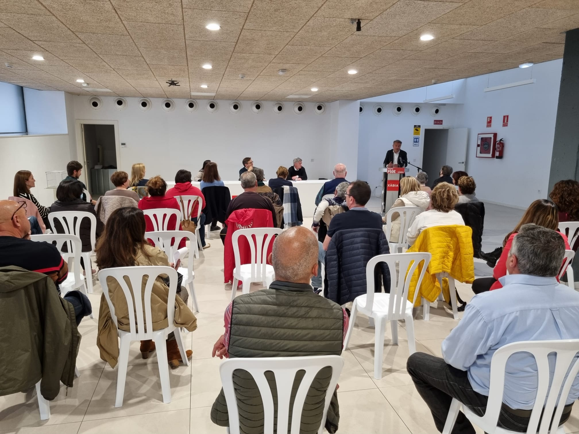 Asamblea del PSPV-PSOE de Xàbia.