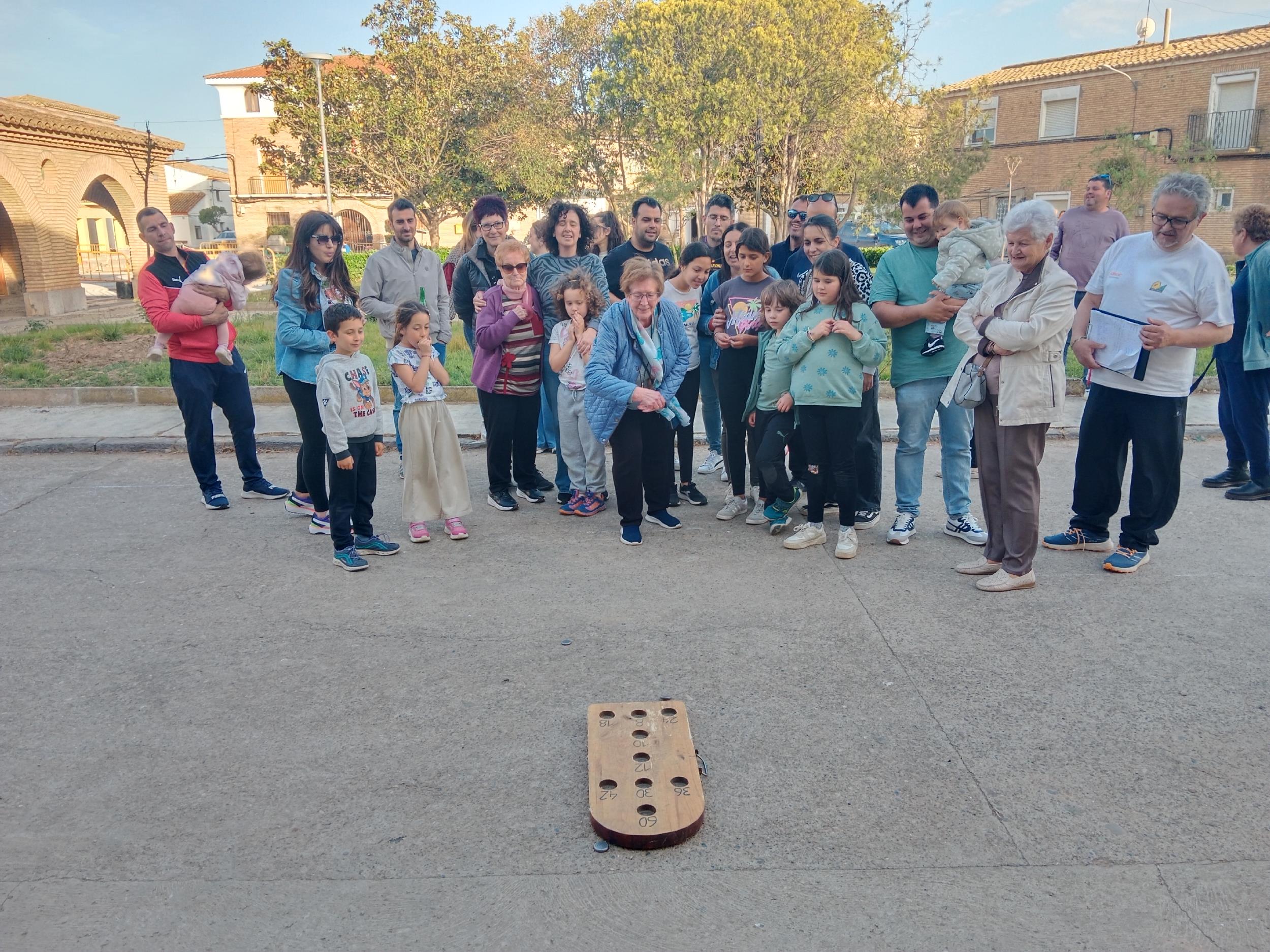 Juegos tradicionales en El Temple