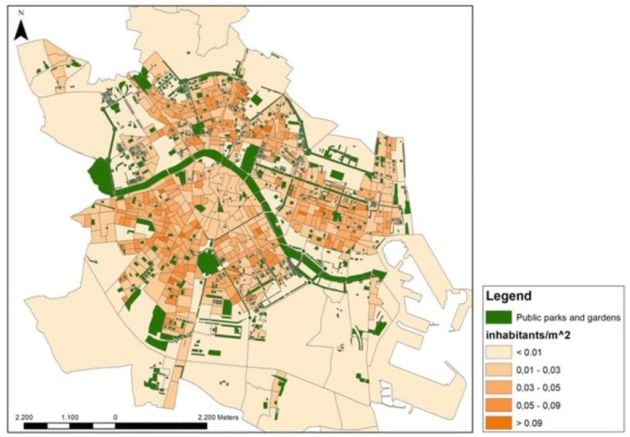 Infraestructura verde y de arbolado en la ciudad de València