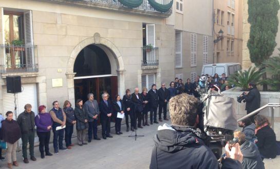 Minut de silenci a Vila-seca.