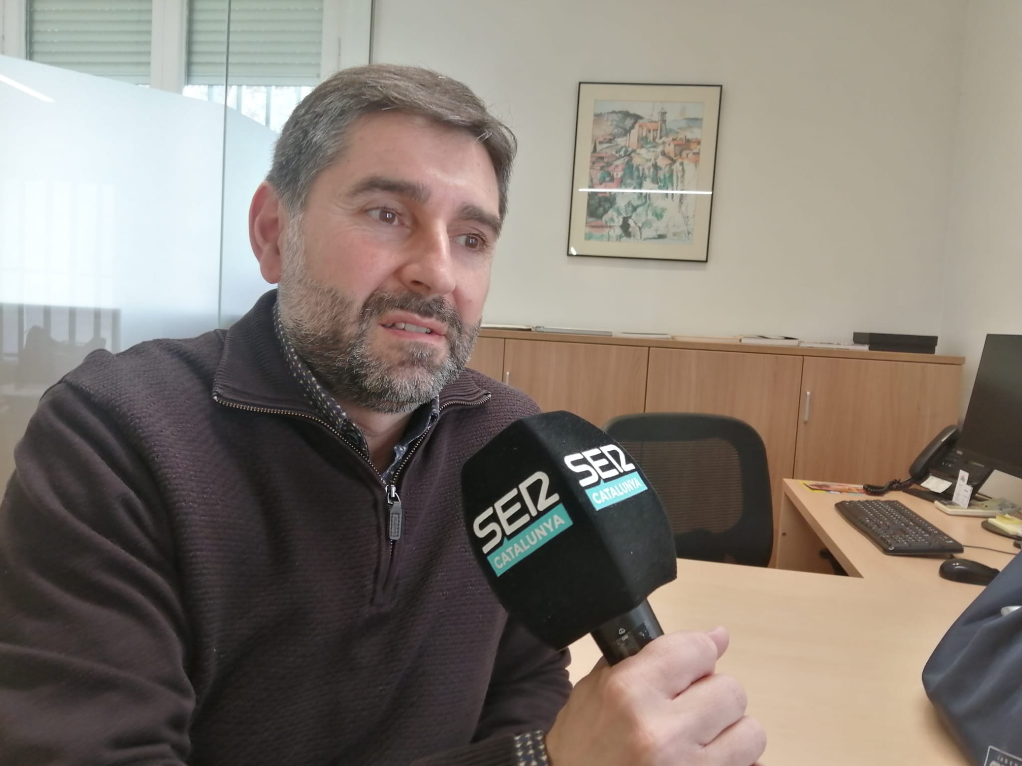 Òscar Martínez és el diputat de Salut Pública de la Diputació de Lleida.