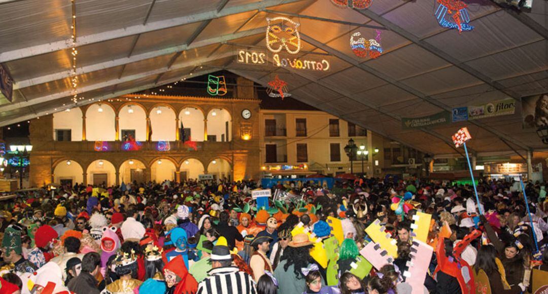 Carpa del Carnaval de Villarrobledo (Archivo)