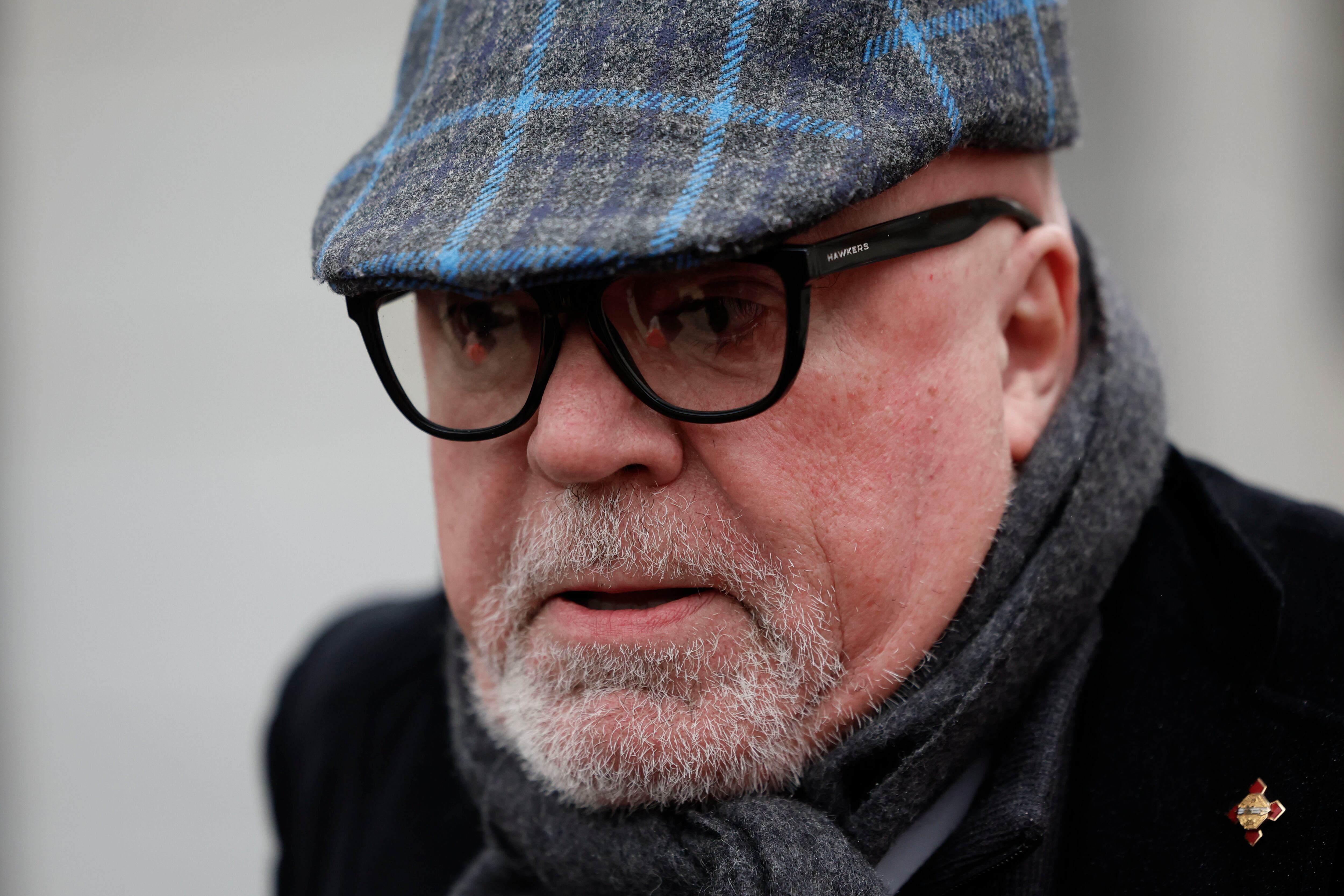 El excomisario José Manuel Villarejo a su llegada a la Audiencia Nacional el pasado lunes