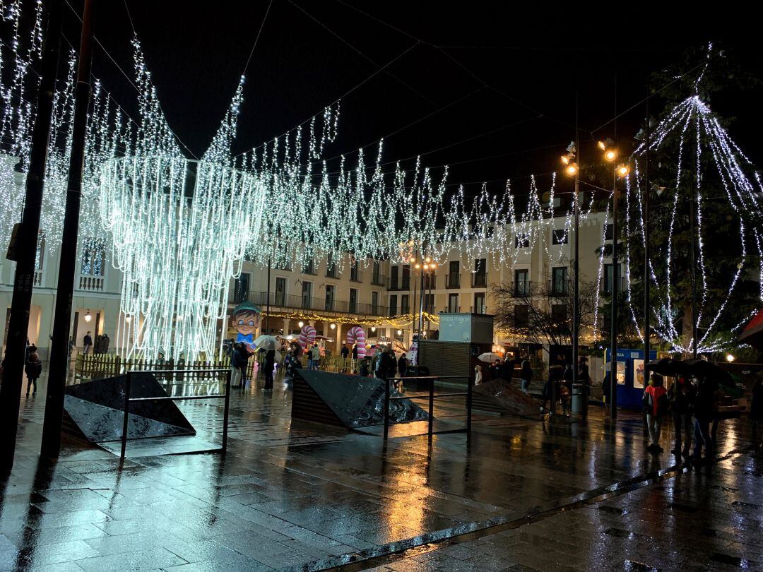 Plaza Mayor Guadalajara en diciembre del 2020