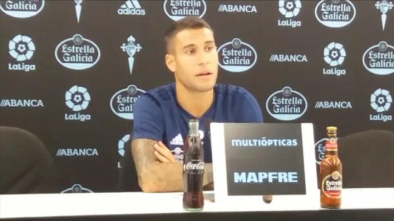 Hugo Mallo, capitán del Real Celta de Vigo. 