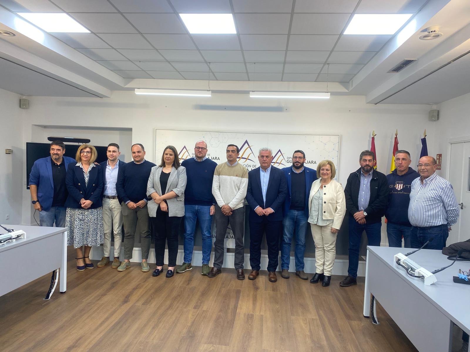 Algunos de los participantes en la reunión del proyecto Zona Franca Corredor Este del Henares