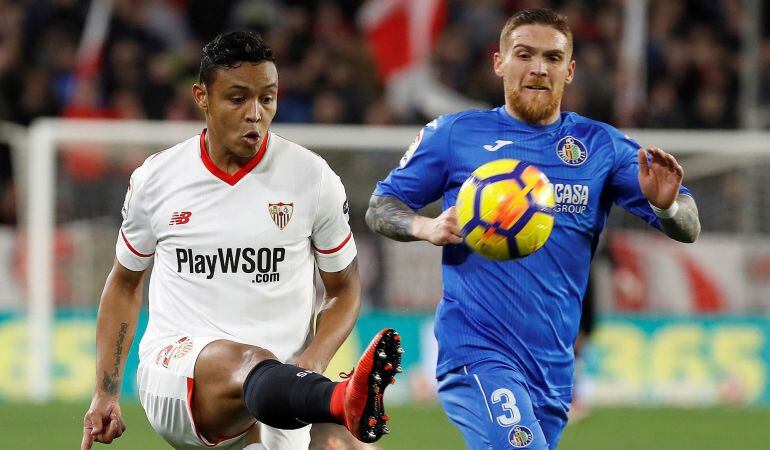 El Getafe C.F. sacó un punto en su último partido como visitante ante el Sevilla F.C.