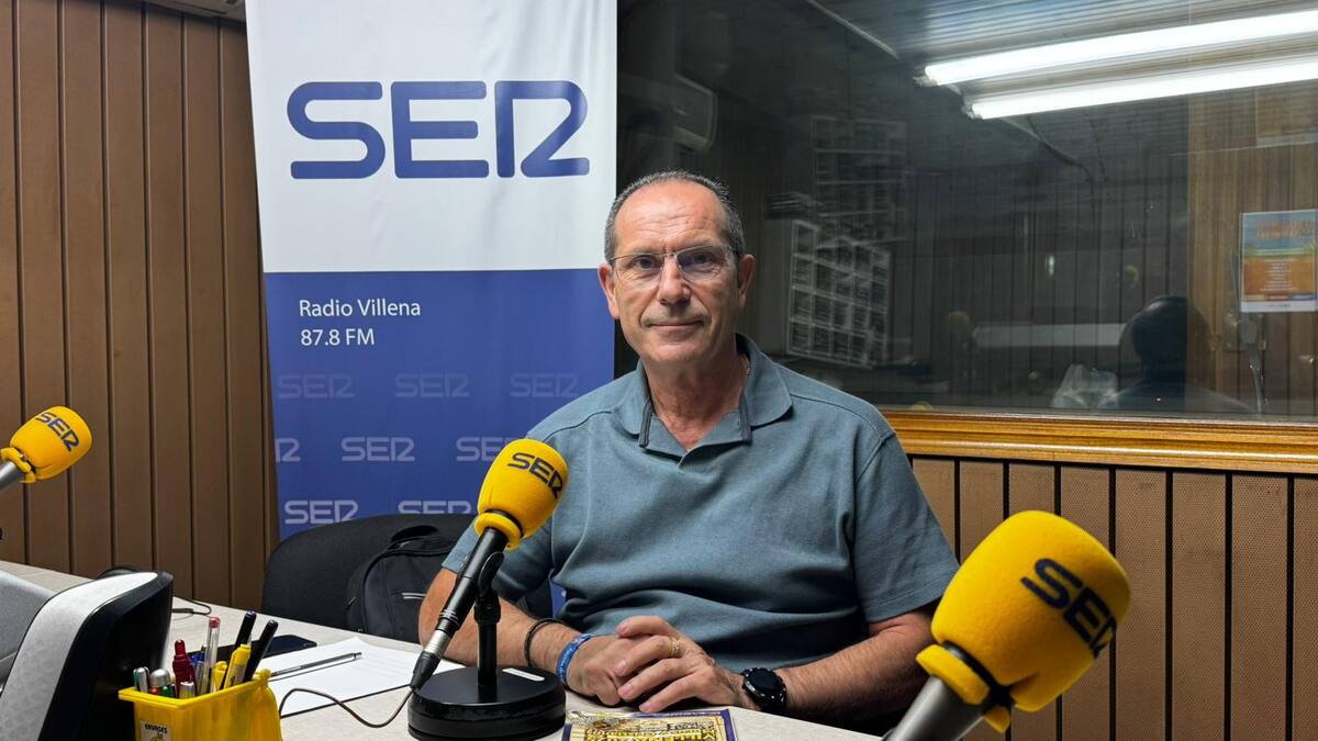 El Concejal de Fiestas de Villena, Pepe Ferri