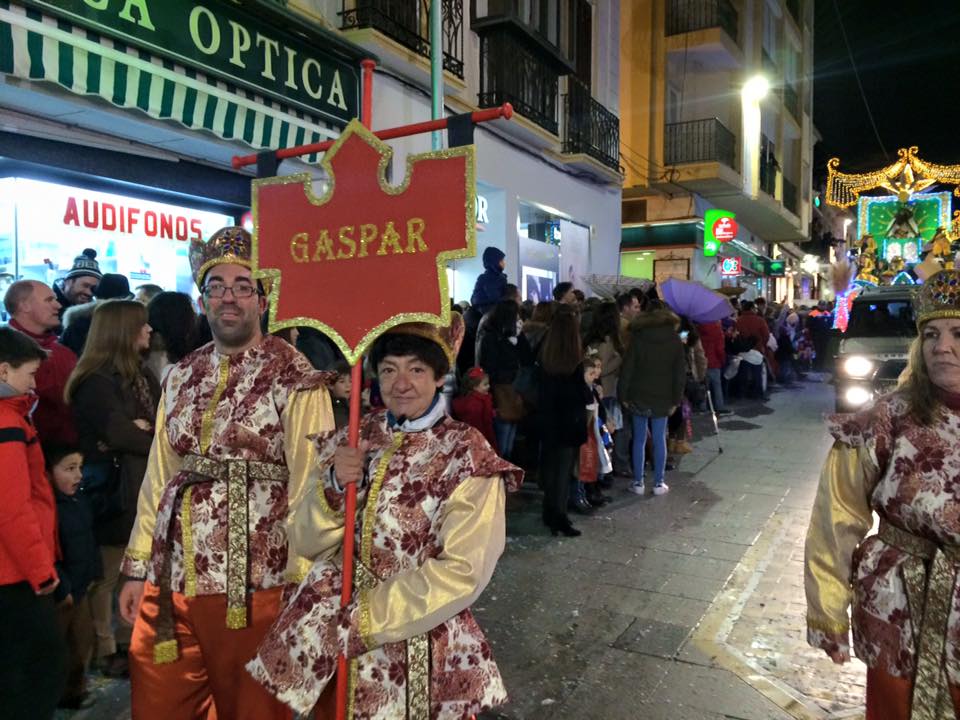 Archivo. Cabalgata de Reyes en Ronda en el año 2016