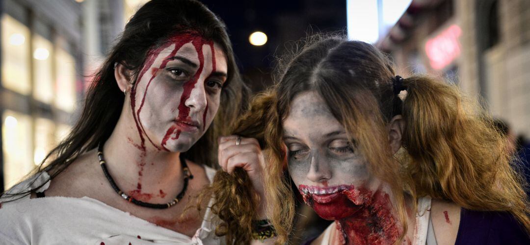 Los zombies son figuras indispensables en cualquier celebración de Halloween.