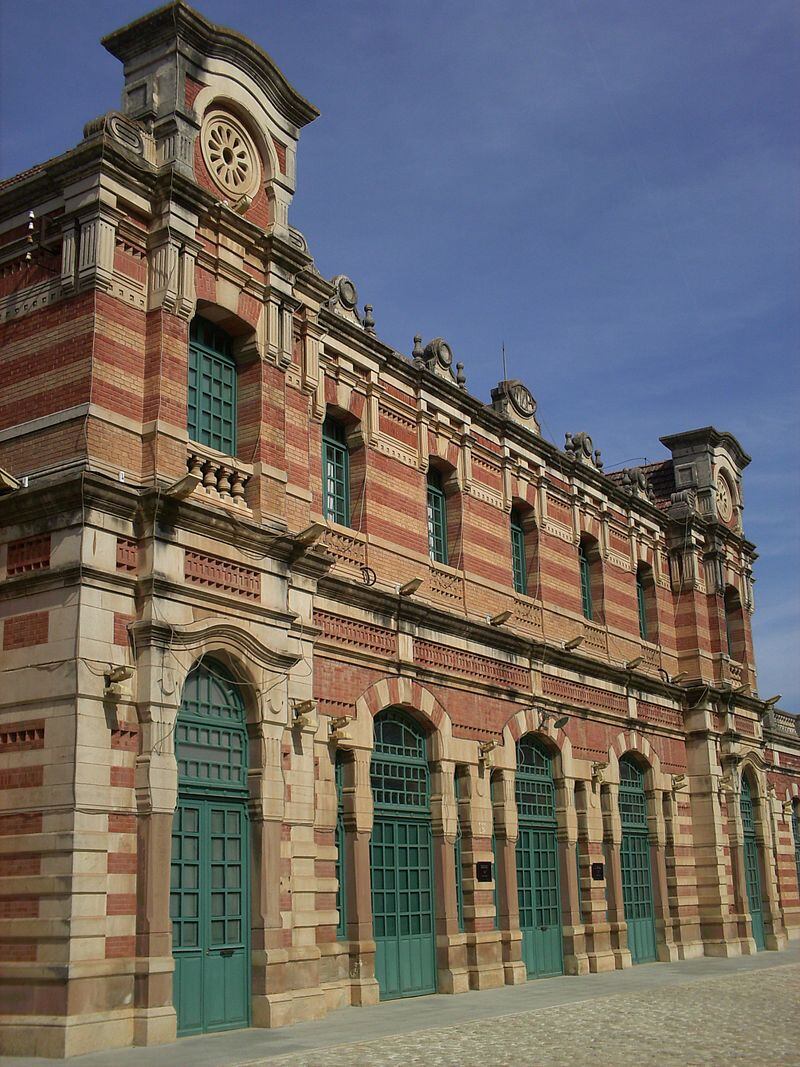 Edificio de la Estación de Madrid en Linares.