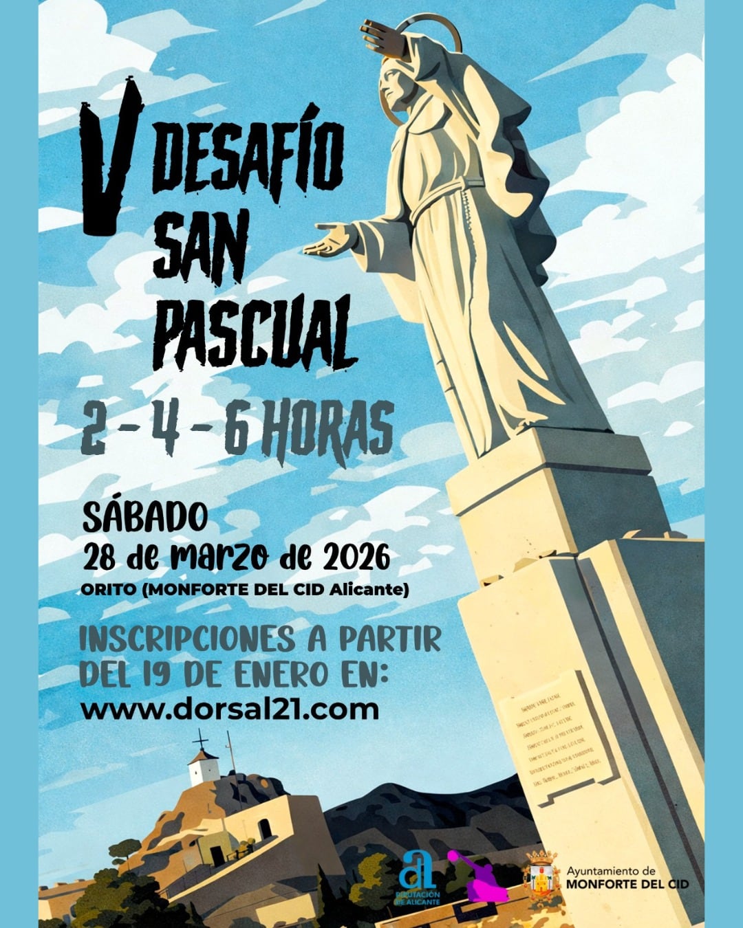 Cartel del V Desafío San Pascual