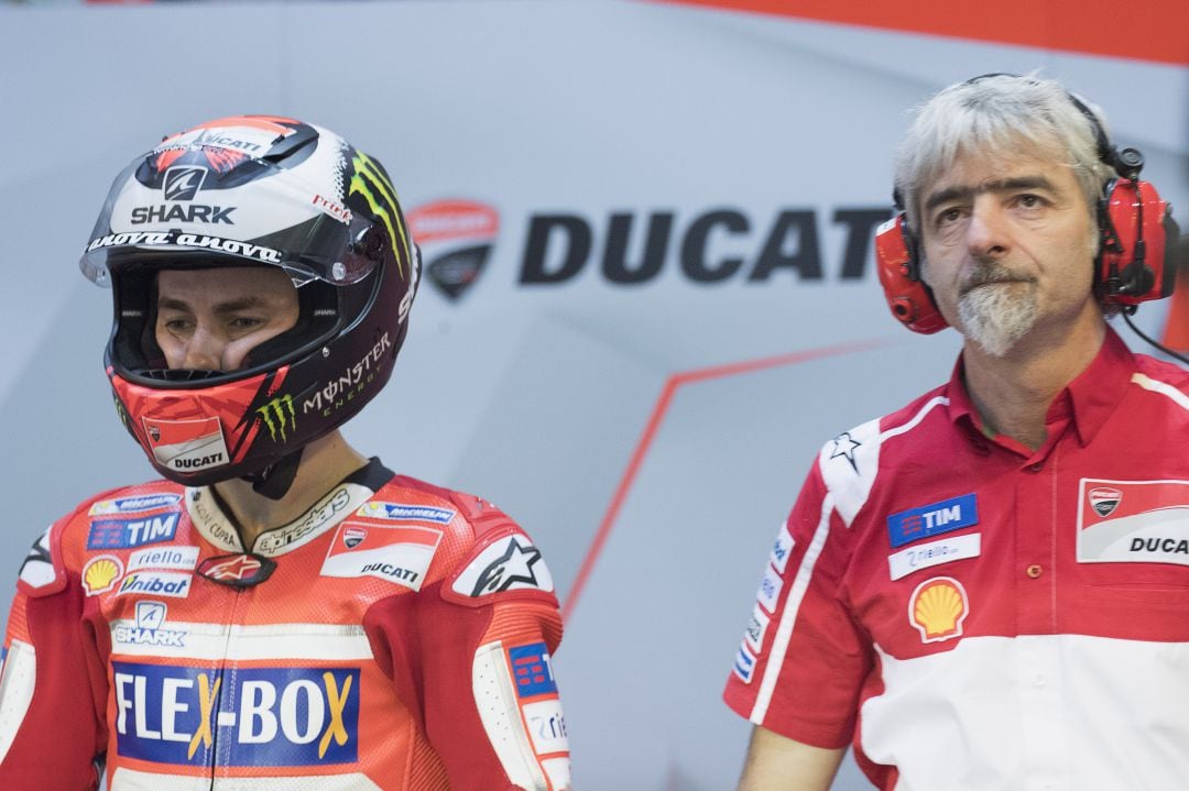 Jorge Lorenzo y Gigi Dall´Igna hace una temporada en Ducati