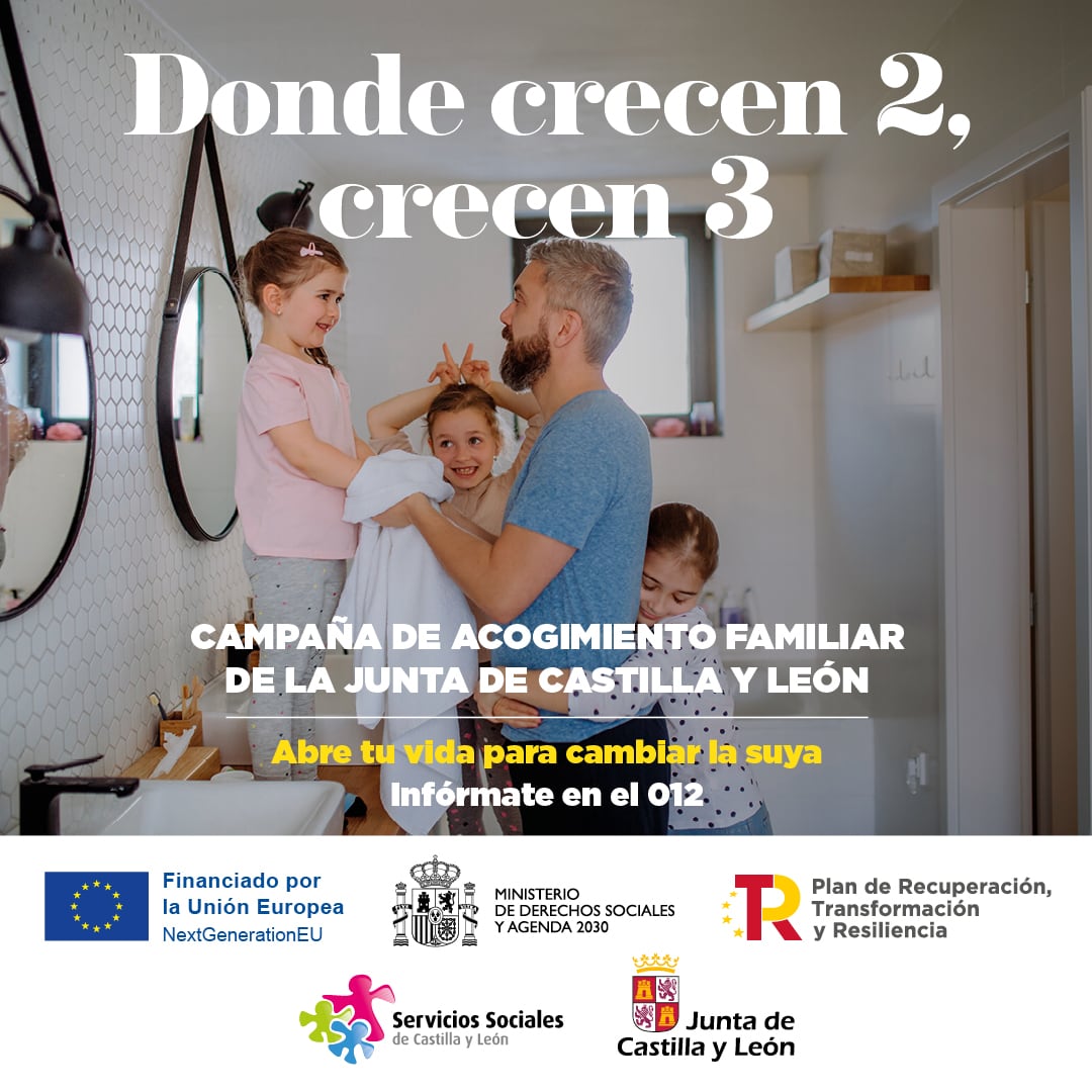 En Palencia se buscan familias solidarias y comprometidas con la infancia y la adolescencia